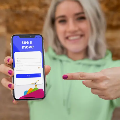 Gebruiksvriendelijke mobiele applicatie ontwikkeld door Arcady voor See U Move